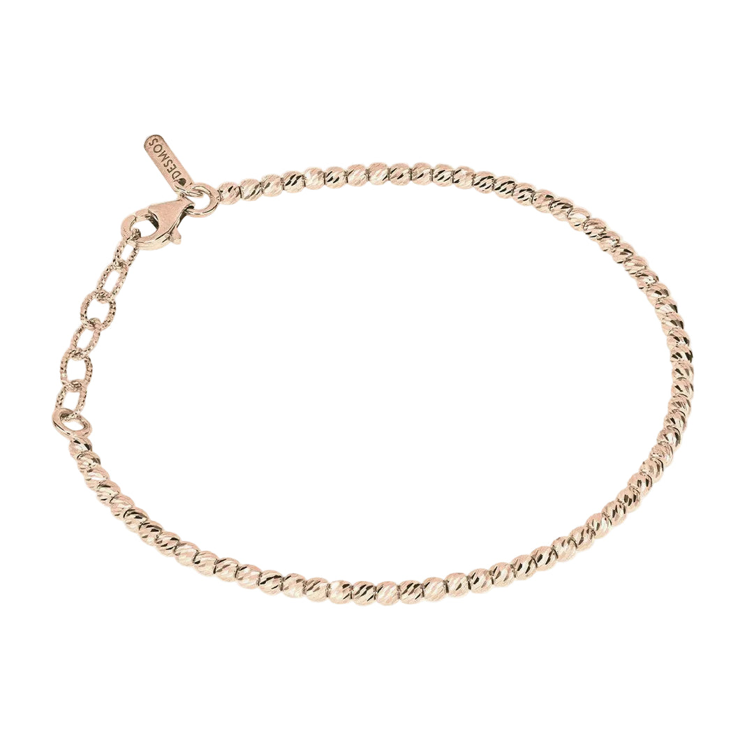 Desmos Bracciale Slash in argento placcato oro rosa 00001608