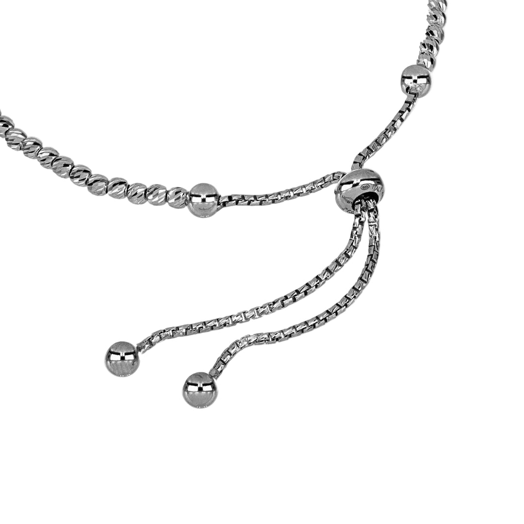 Desmos Bracciale Slash ADJ in argento 00001634