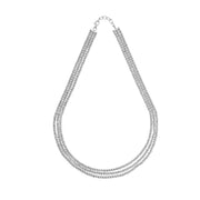 Desmos Collana Crystal in argento 00002124