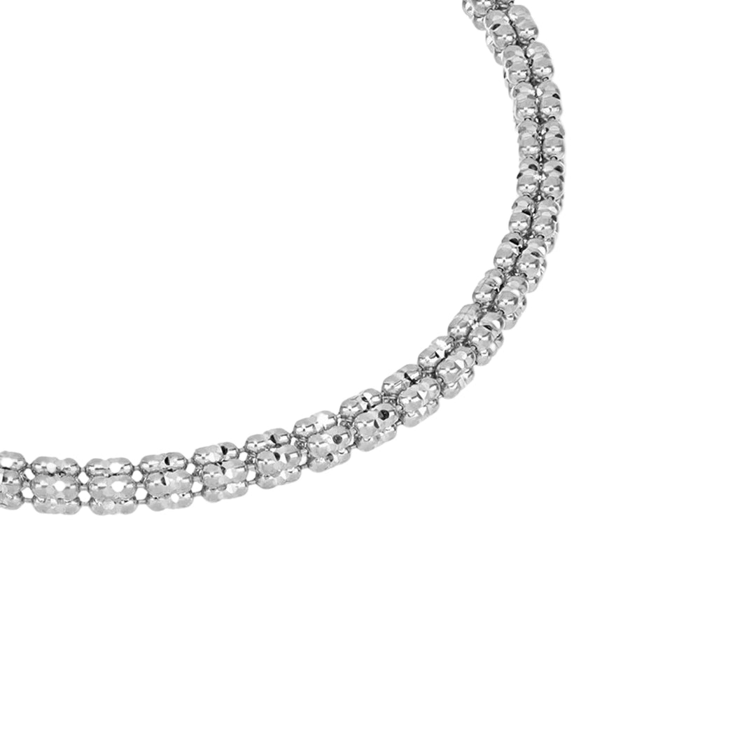 Desmos Bracciale Infinity Frames in argento 00002138