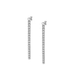 Load image into Gallery viewer, Desmos Orecchini Infinity Frames in argento 00002139