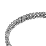 Load image into Gallery viewer, Desmos Bracciale Crystal in argento 00002146
