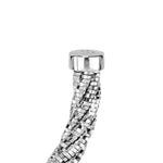Load image into Gallery viewer, Desmos Orecchini Spring Twist Hoop in argento 00002318