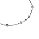 Load image into Gallery viewer, Desmos Bracciale Station Moon 3+1 in argento 00002745