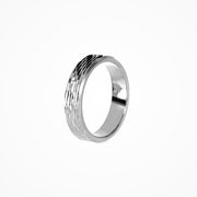 Desmos Anello in argento rodiato 00003220