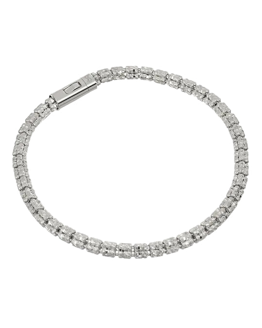 Bracciale Infinity World in argento