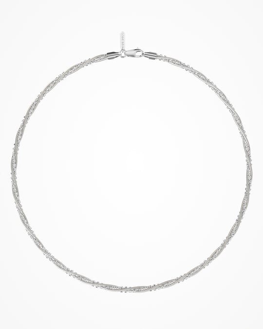 Collana in argento Spring Circle