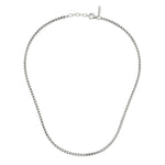 Load image into Gallery viewer, Desmos Collana crystal in argento 00003434