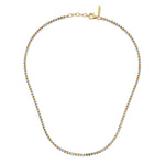 Load image into Gallery viewer, Desmos Collana crystal in argento 00003440