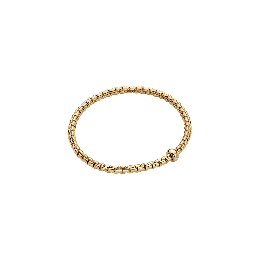 Collana EKA in Oro giallo e Bianco con Diamanti