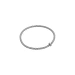 Load image into Gallery viewer, Bracciale Prima Flex'it con Diamante in Oro Bianco