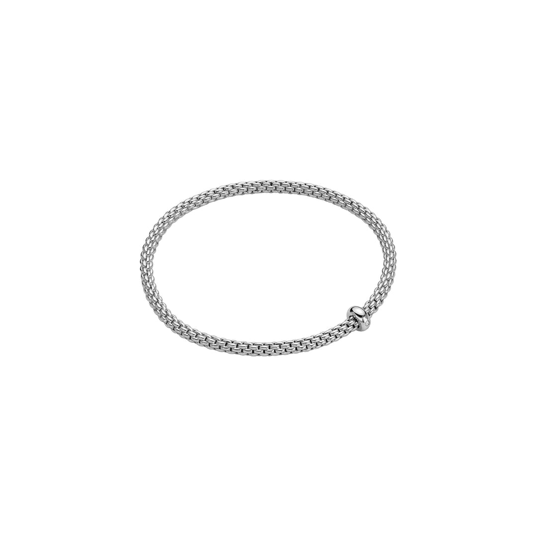 Bracciale Prima Flex'it con Diamante in Oro Bianco