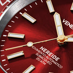 Load image into Gallery viewer, VENEZIANICO Nereide 42 3321503C - rosso - quadrante
