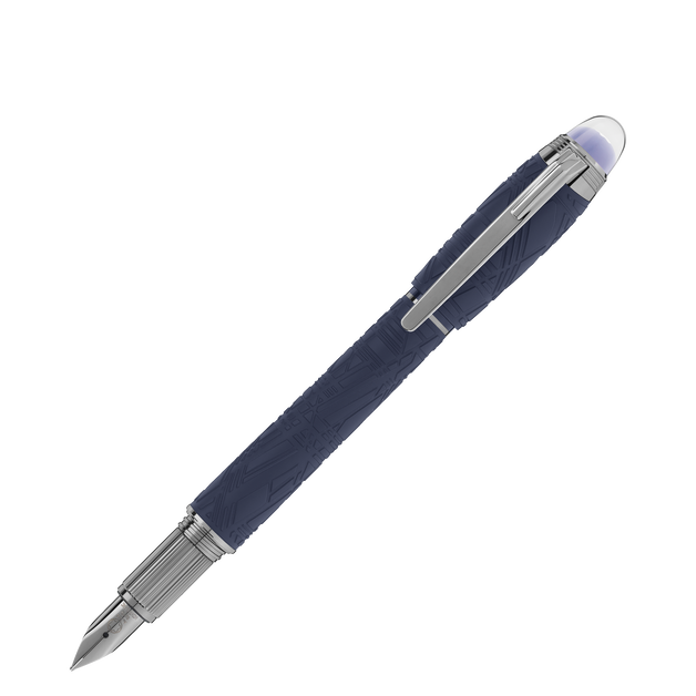 Montblanc Stilografica StarWalker SpaceBlue Precious Resin 130210
