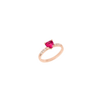 Load image into Gallery viewer, Anello Cuore con Diamanti
