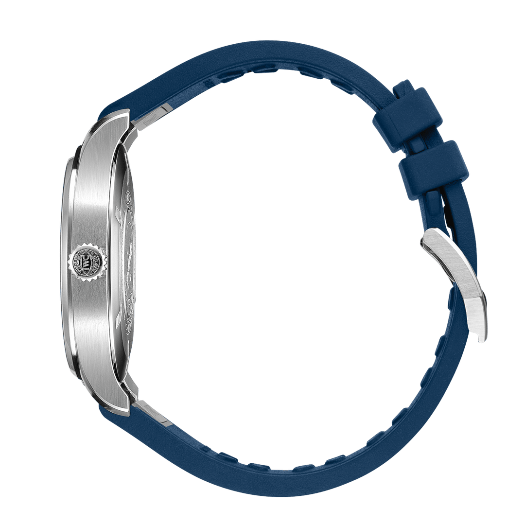 IWC Pilot’s Watch Mark XX Le Petit Prince IW328221 - cassa acciaio - cinturino gomma blu - quadrante blu con datario