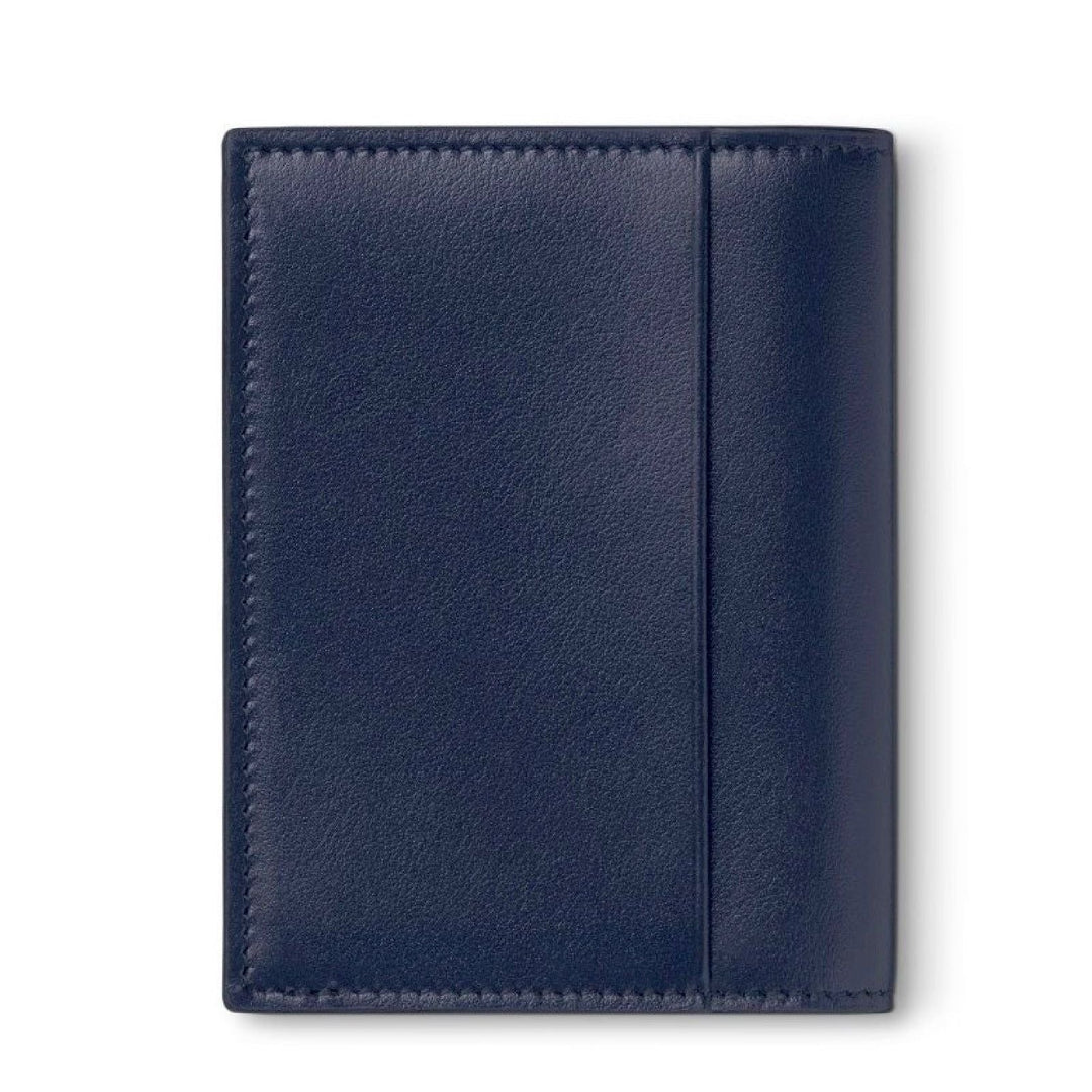 Montblanc Porta carte di credito 131693 - blu - retro