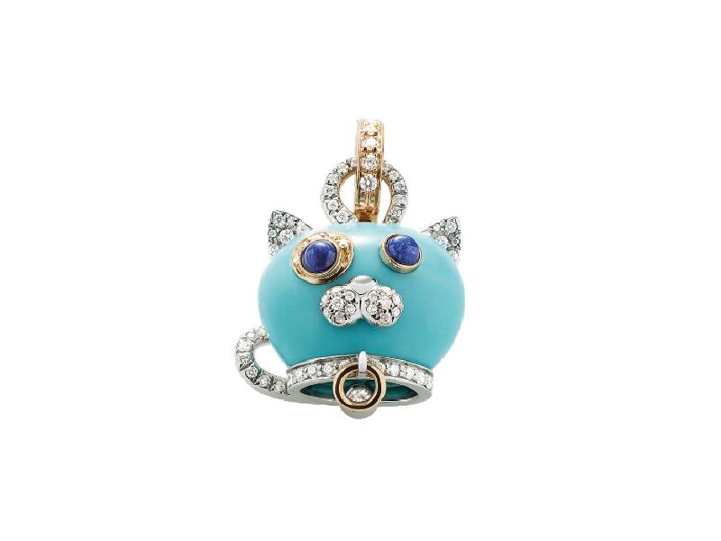 Chantecler Ciondolo Campanella Gatto 36286