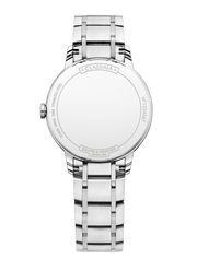 Baume & Mercier Classima 10335 M0A10335 - bracciale e cassa acciaio - quadrante bianco opaco - fondello