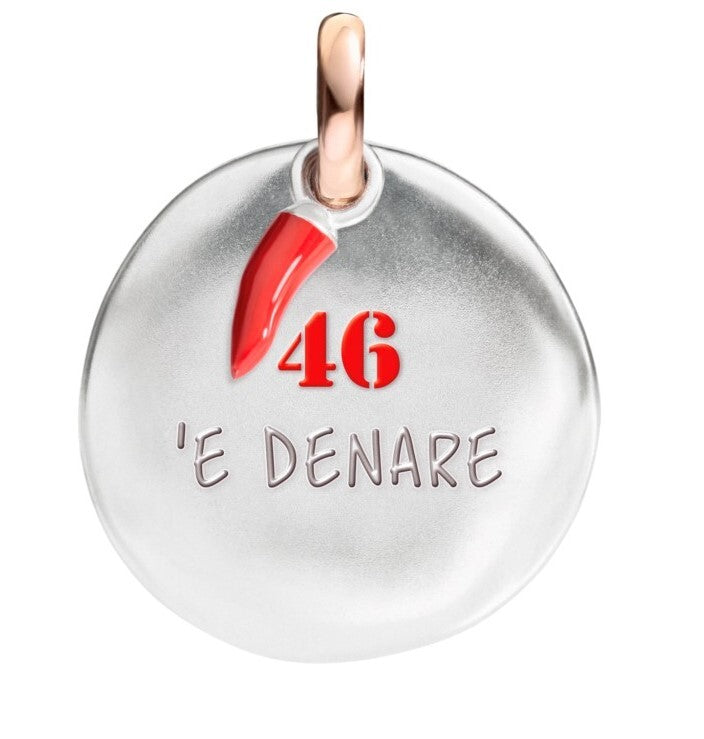 Queriot Pendente moneta 46 F14A03NMM46