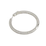 Load image into Gallery viewer, Mabina Orecchini a cerchio grande con pavé di zirconi 563471