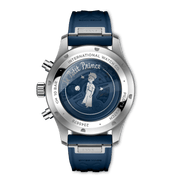 IWC Pilot’s Watch Chronograph Le Petit Prince IW378011 - cinturino gomma blu - cassa acciaio - quadrante blu con cronografo e datario