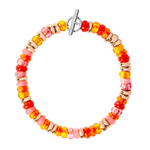 Load image into Gallery viewer, Bracciale Rondelle Arancio
