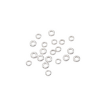Load image into Gallery viewer, Componenti Rondelle Argento (20 Pezzi)
