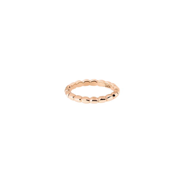 Anello Granelli Oro Rosa