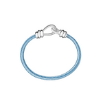 Load image into Gallery viewer, Bracciale Nodo Cordone Azzurro
