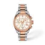 Load image into Gallery viewer, Tissot PR 100 36mm T150.217.22.111.00 - bracciale e cassa acciaio e oro rosa - quadrante madreperla con cronografo e datario