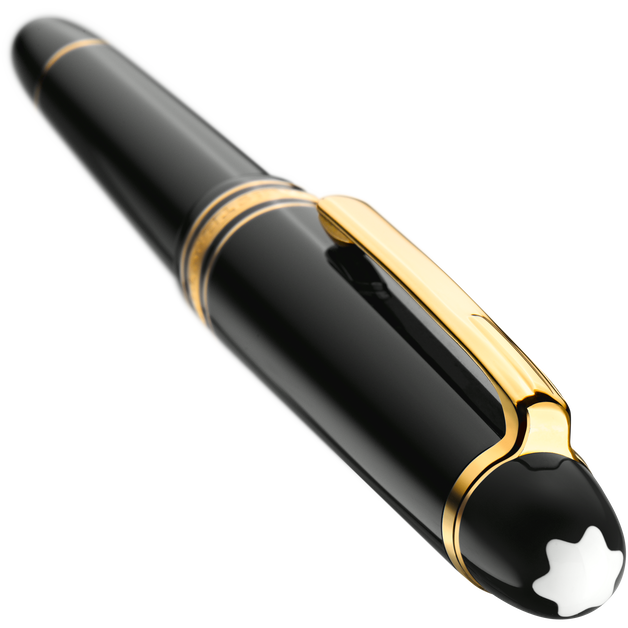 Montblanc Penna roller Placcata in Oro Classique 132457