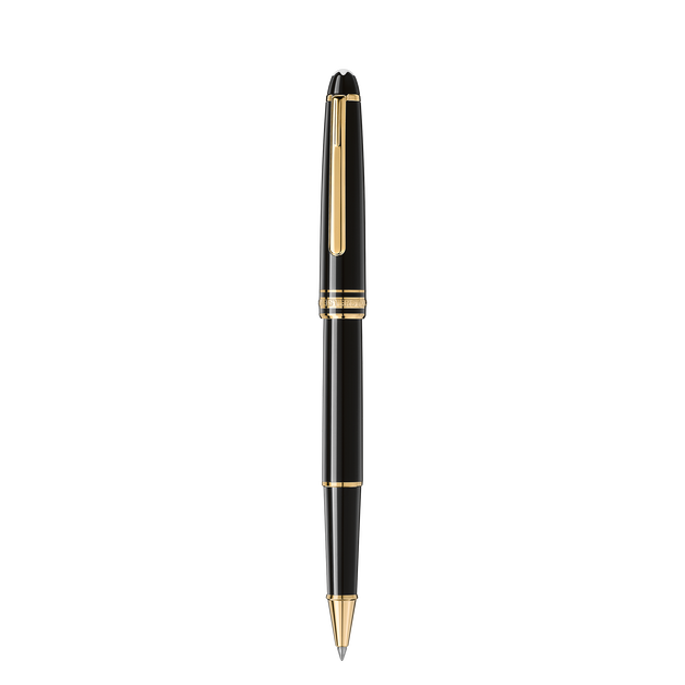 Montblanc Penna roller Placcata in Oro Classique 132457