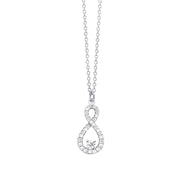 Mabina Endless 553211 - collana argento 925 a forma di infinito