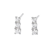 Mabina Orecchini a lobo con trilogy di zirconi 563068