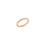 Load image into Gallery viewer, Anello Granelli Oro Rosa

