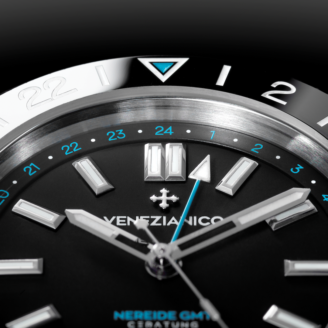 VENEZIANICO Nereide GMT Ceratung™ 4521500S - quadrante