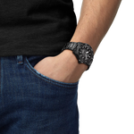 Load image into Gallery viewer, Tissot Seastar 1000 T120.807.33.051.00 - completamente nero con datario - polso
