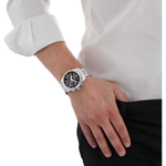 Load image into Gallery viewer, Sector 240 R3273676003 - bracciale e cassa acciaio - quadrante nero con cronografo e datario