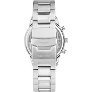Sector 660 R3273617001 - cassa acciaio - bracciale metallo - quadrante blu con cronografo e datario