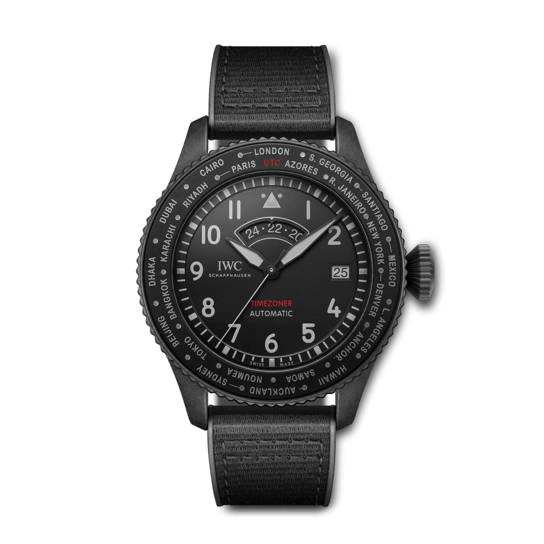 Pilot’s Watch Timezoner TOP GUN Ceratanium