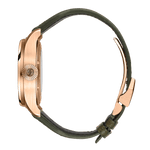 Load image into Gallery viewer, IWC Big Pilot’s Watch Perpetual Calendar Proset IW329602 - cassa oro rosa 18kt - cinturino verde oliva - quadrante verde oliva con calendario perpetuo