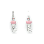 Chantecler Orecchini cornetto 36415 - smalto rosa