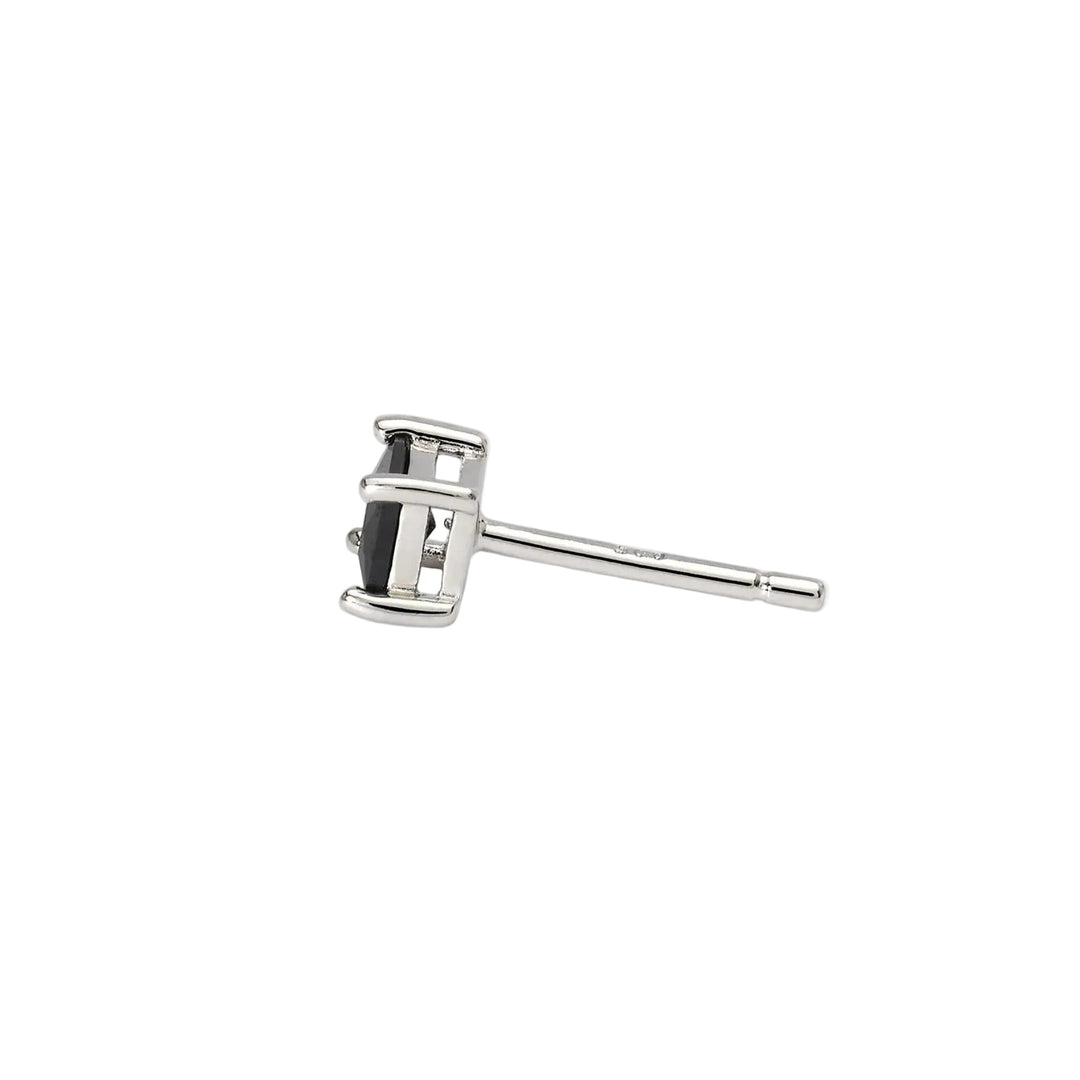 Mabina Orecchino in argento con zircone nero quadrato 563619