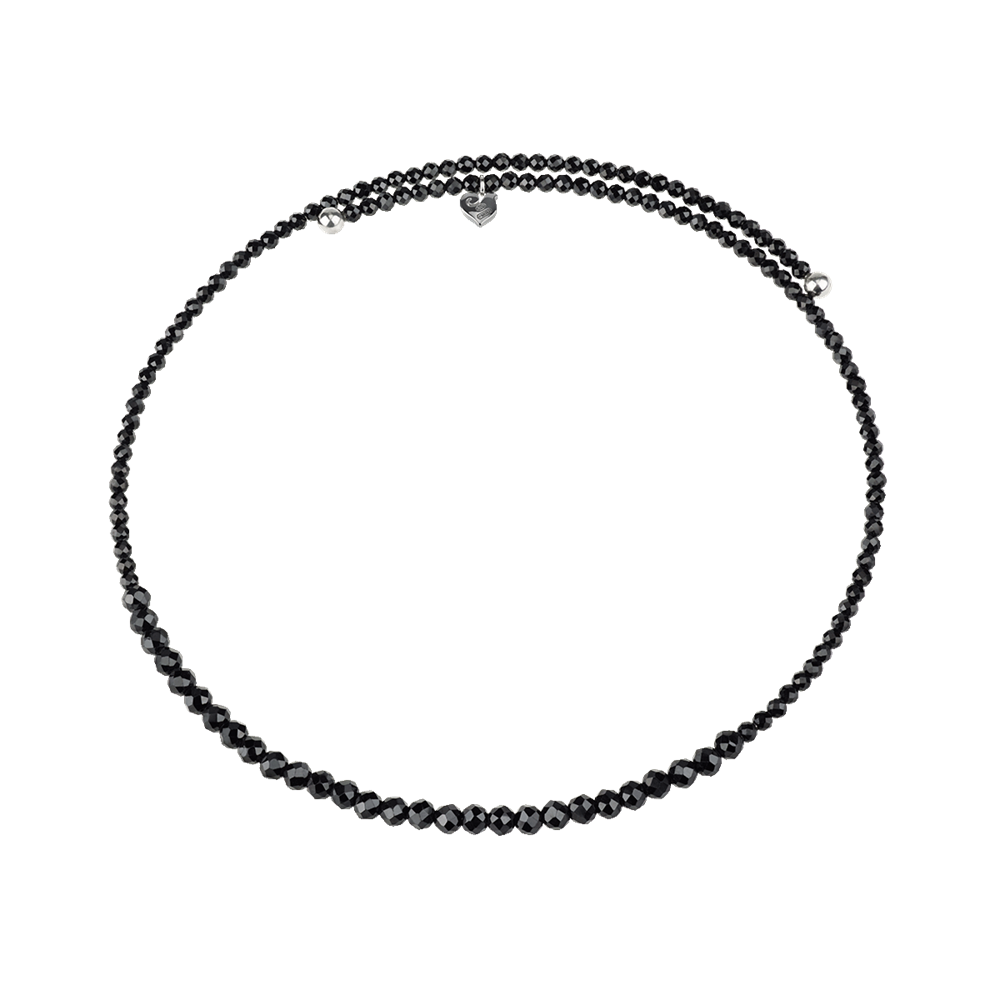 Collana "Et Voila" Argento e Spinello