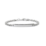 Load image into Gallery viewer, Bracciale First con Catena Rolò
