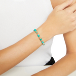Load image into Gallery viewer, Bracciale Rondelle Azzurro
