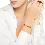 Load image into Gallery viewer, Bracciale Rondelle Arancio
