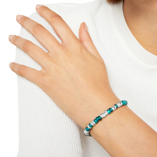 Bracciale Rondelle Verde