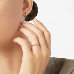 Load image into Gallery viewer, Anello Granelli Oro Rosa
